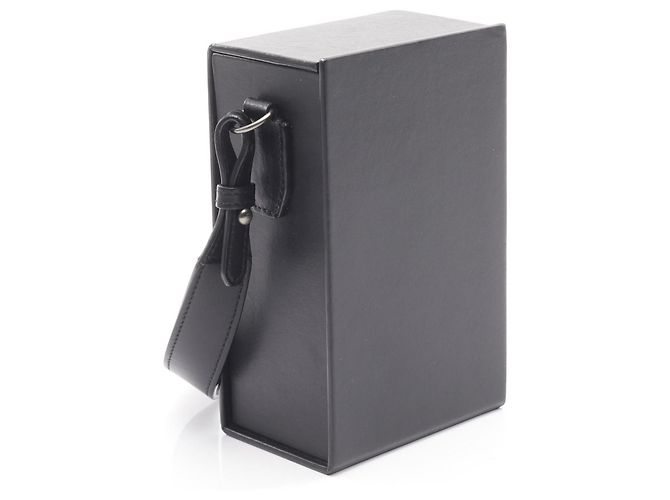 Fendi Box Leder Schultertasche Schwarz - Ansicht 2