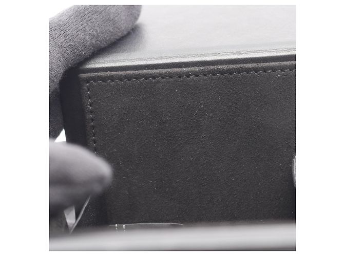 Fendi Box Leder Schultertasche Schwarz - Ansicht 5