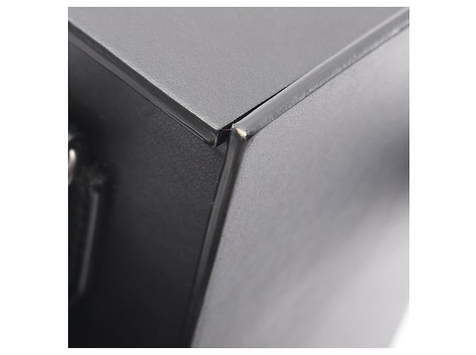 Fendi Box Leder Schultertasche Schwarz - Ansicht 6