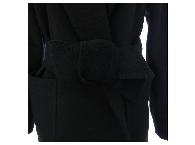 Cappotto Camel Max Mara Nero - vista 7
