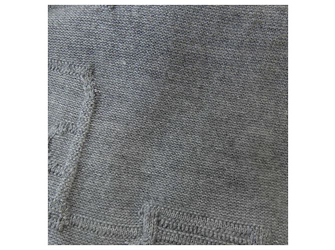 Hermès Cashmere-Mix Kleid 34 Braun - Ansicht 7