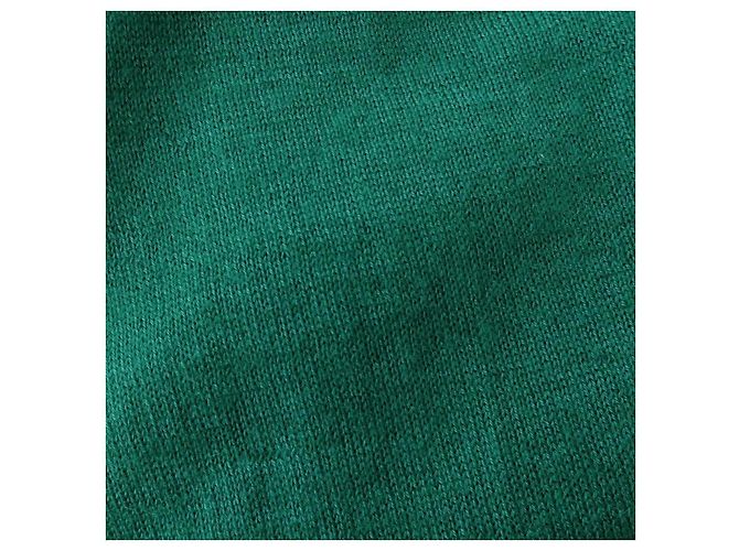 Autre Marque Tejido de seda y cachemira Drawer Verde - vista 7