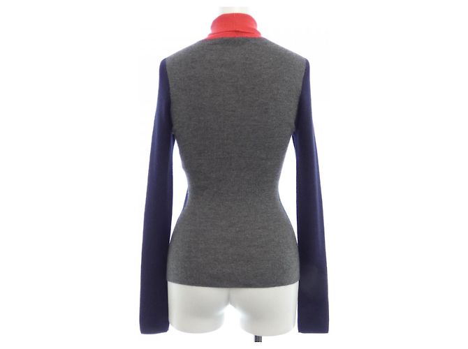 Christian Dior Seide-Kaschmir-Strick Blau - Ansicht 2