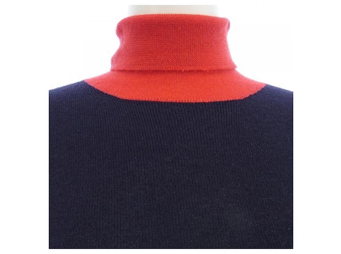 Christian Dior Seide-Kaschmir-Strick Blau - Ansicht 5