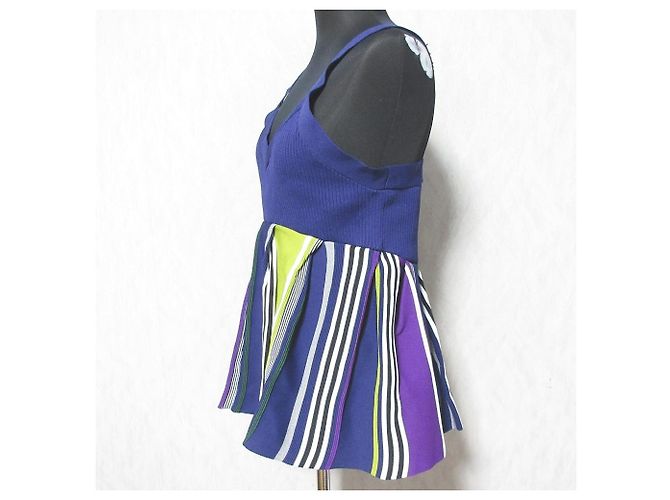 Autre Marque UN3D. Bustier de punto Azul Azul marino - vista 3