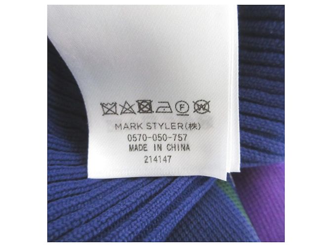 Autre Marque UN3D. Bustier de punto Azul Azul marino - vista 6