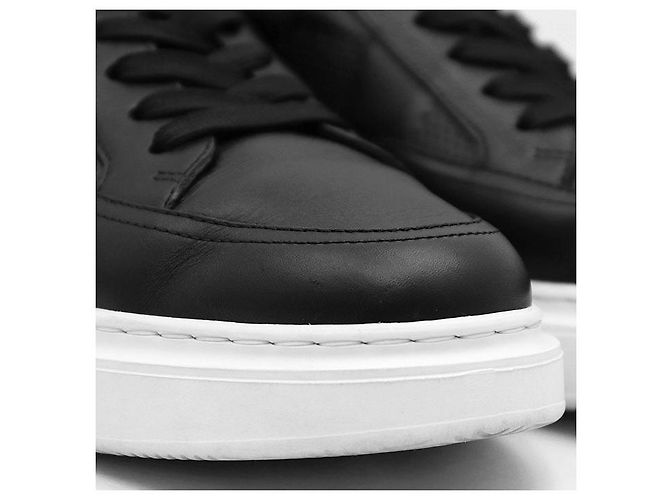 Louis Vuitton Beverly Hills Line Damier Leder Sneaker Schwarz Weiß - Ansicht 2