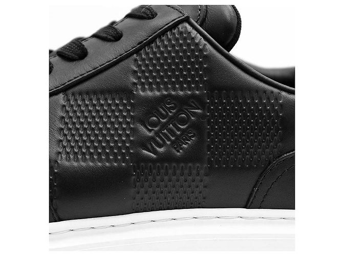 Louis Vuitton Beverly Hills Line Damier Leder Sneaker Schwarz Weiß - Ansicht 5