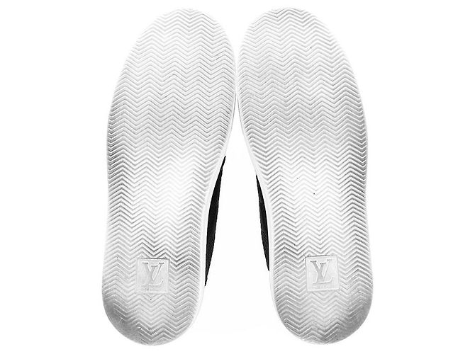 Louis Vuitton Beverly Hills Line Damier Leder Sneaker Schwarz Weiß - Ansicht 7