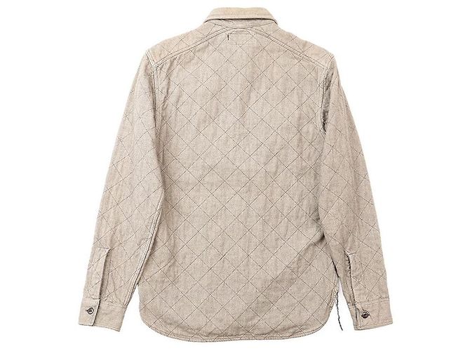 Ralph Lauren Chaqueta de algodón RRL Beige - vista 4