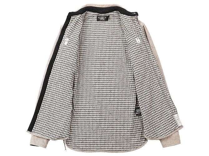 Ralph Lauren Chaqueta de algodón RRL Beige - vista 6