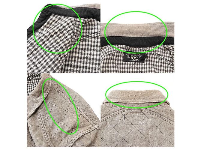 Ralph Lauren Chaqueta de algodón RRL Beige - vista 7