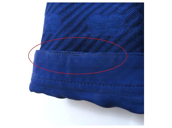 Gucci Wollkleid Blau Marineblau - Ansicht 14