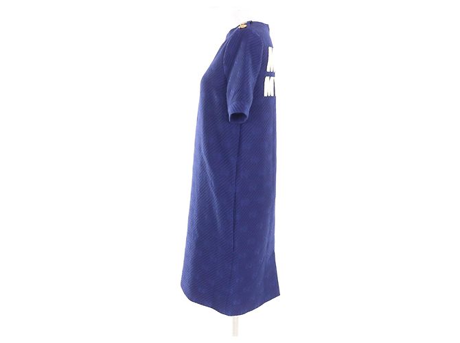 Gucci Wollkleid Blau Marineblau - Ansicht 2