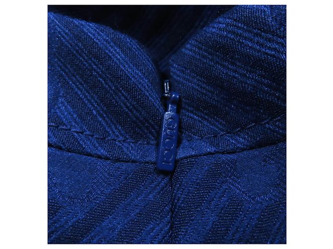 Gucci Wollkleid Blau Marineblau - Ansicht 7