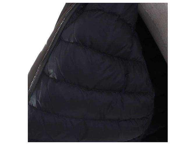Giacca in piumino di poliestere Moncler IRUS Verde Cachi - vista 5