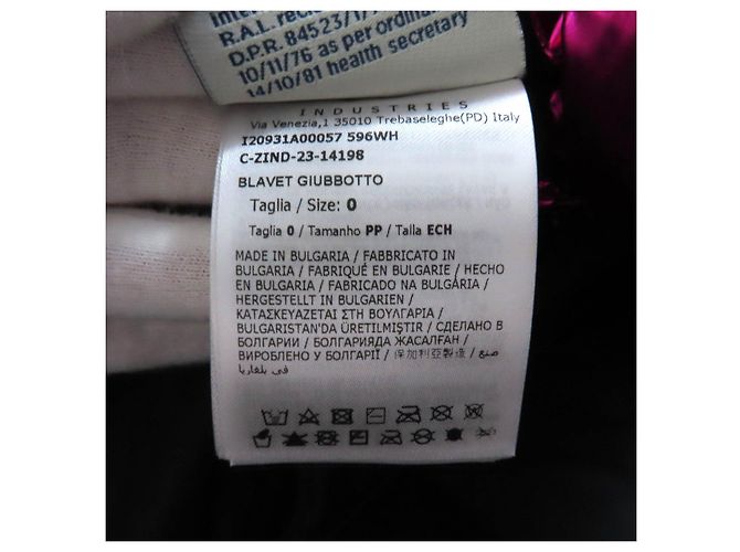 Chaleco de nylon y plumón Moncler BLAVET Rosa - vista 10