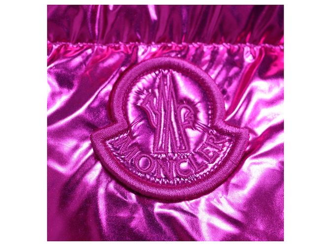 Chaleco de nylon y plumón Moncler BLAVET Rosa - vista 6