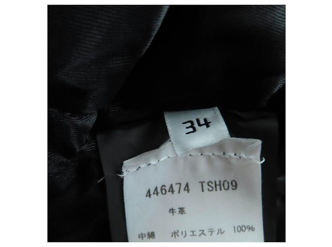 Everyday Balenciaga Lederjacke Schwarz - Ansicht 10