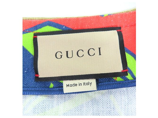 Chaqueta de lino Gucci Multicolor - vista 7
