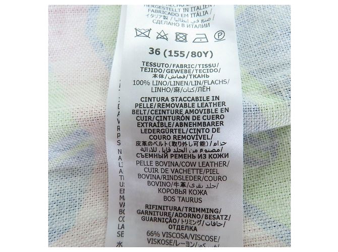 Chaqueta de lino Gucci Multicolor - vista 9