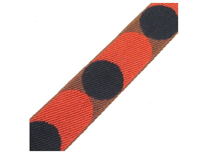 Hermès Tracolla in tela Hermes Flipper Ball Marrone - vista 4