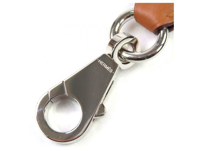 Hermès Tracolla in tela Hermes Flipper Ball Marrone - vista 5