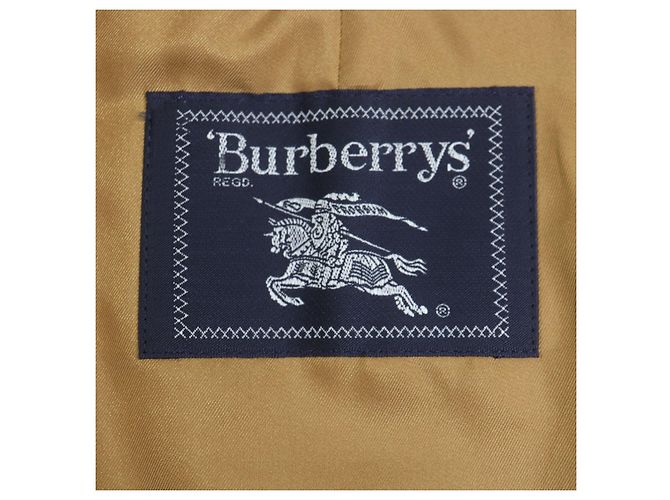Abrigo Burberry 100% lana con forro de algodón Beige Caqui - vista 6