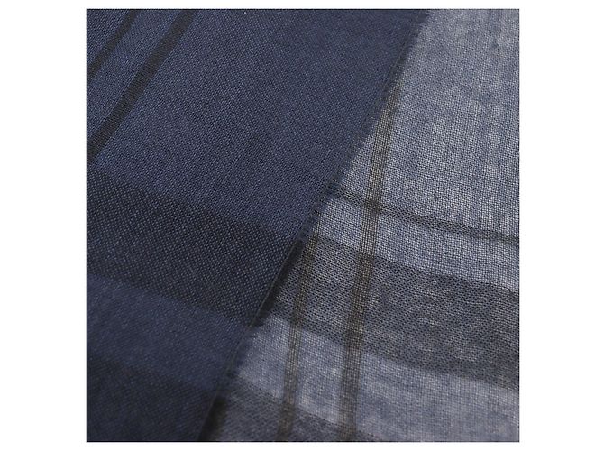 Sciarpa in cashmere Dior HOMME Blu - vista 5