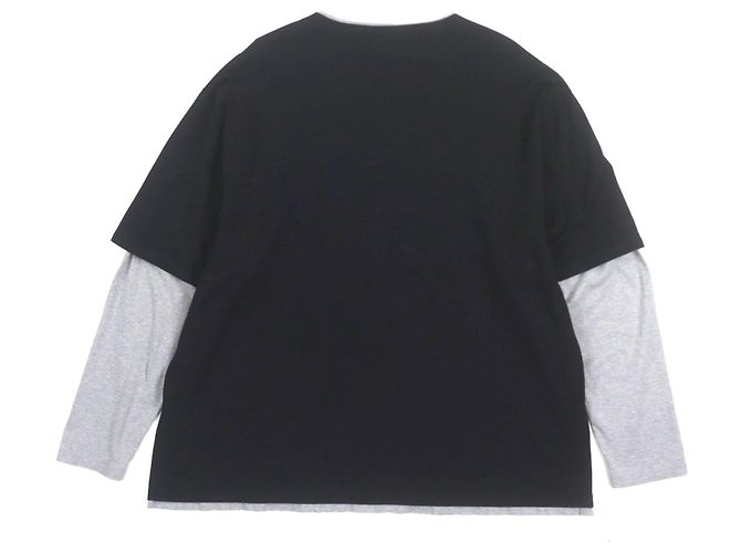 Céline Camiseta CELINE Skater de jersey de algodón Castaño Negro - vista 3
