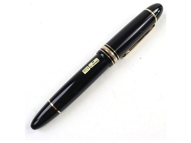 Pluma Estilográfica Montblanc Meisterstück Au750 Negro - vista 3