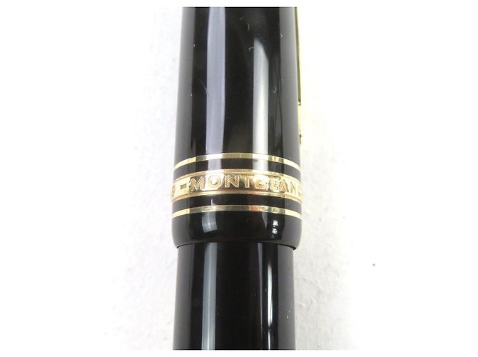 Pluma Estilográfica Montblanc Meisterstück Au750 Negro - vista 6
