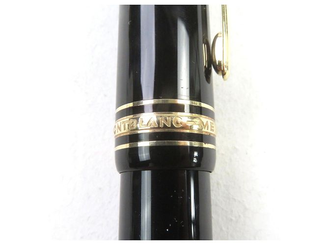 Pluma Estilográfica Montblanc Meisterstück Au750 Negro - vista 7