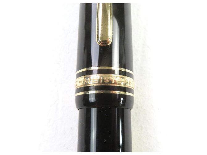 Pluma Estilográfica Montblanc Meisterstück Au750 Negro - vista 8