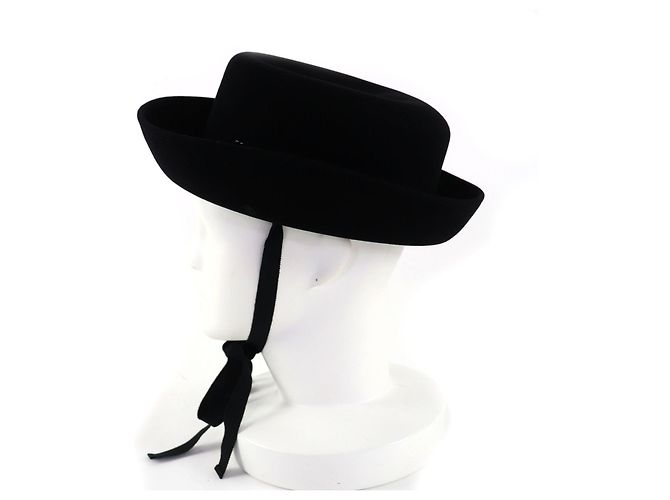 Timeless Cappello in pelo di coniglio Chanel Nero - vista 4