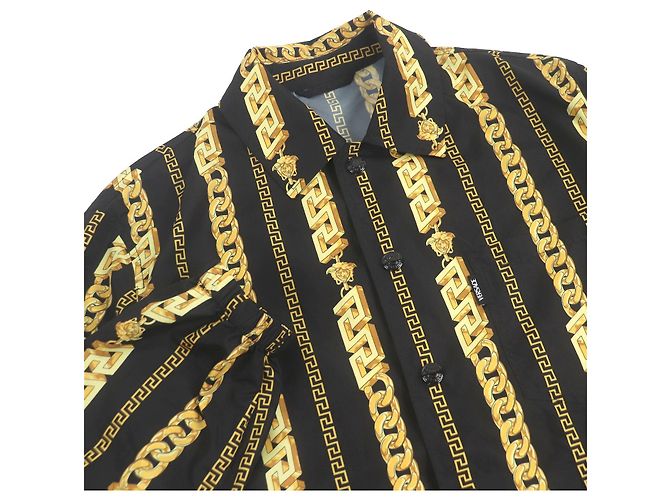 Chaqueta Blouson Versace Medusa Chain Negro - vista 2