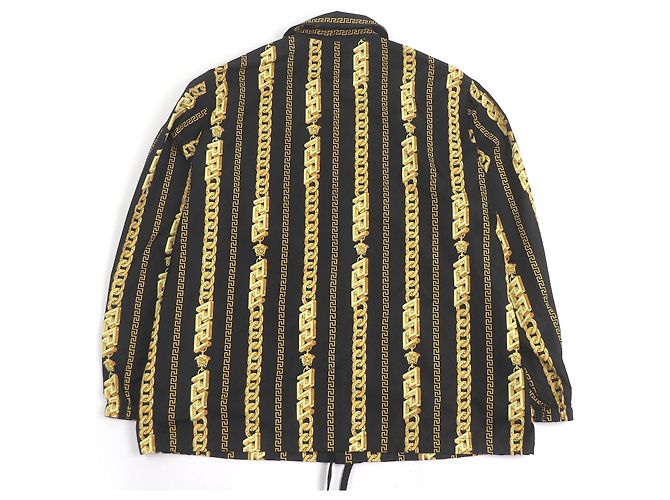 Chaqueta Blouson Versace Medusa Chain Negro - vista 4