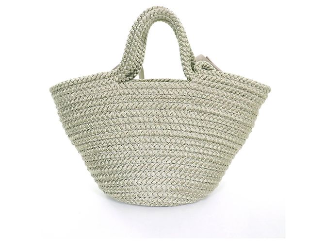 Everyday Borsa a tracolla Balenciaga Ibiza Small Basket Verde Cachi - vista 3