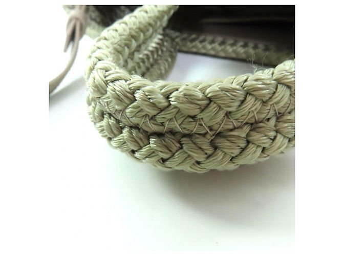 Everyday Borsa a tracolla Balenciaga Ibiza Small Basket Verde Cachi - vista 7