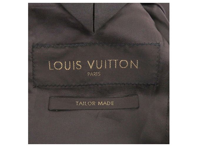 Louis Vuitton Houndstooth Wool Suit Brown - view 9