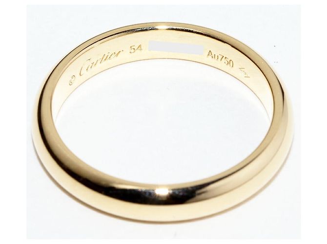 Love Cartier 1895 Ehering Au750 Ringgröße 14 Golden - Ansicht 5