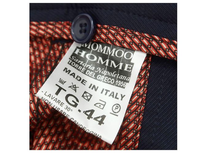 Autre Marque KARL MOMMOO Polyester Freizeithose Blau Marineblau - Ansicht 10