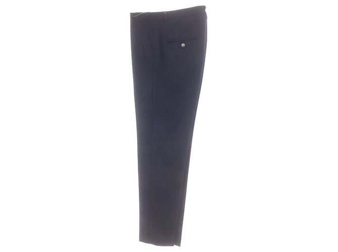 Autre Marque KARL MOMMOO Polyester Freizeithose Blau Marineblau - Ansicht 6