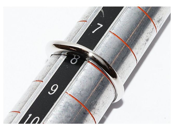 Bulgari Bvlgari Fedi Pt950 Ring Größe 8 Silber - Ansicht 2