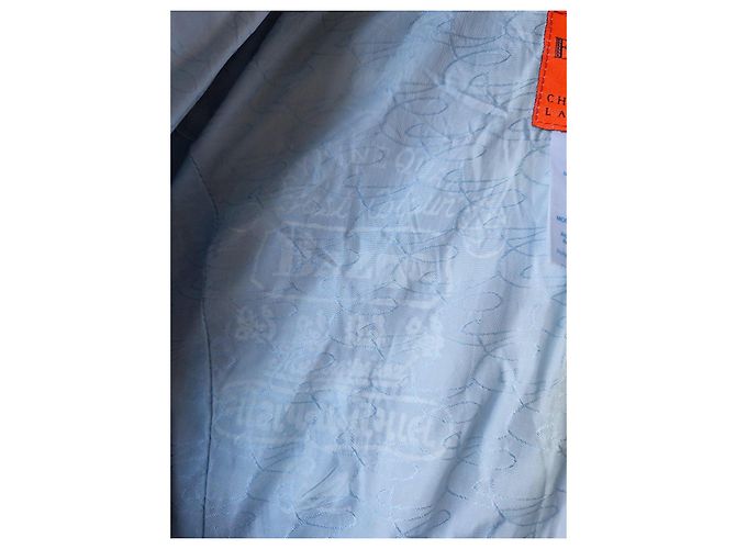 Christian Lacroix Multicolored Square Pattern Jacket White Blue Beige - view 4