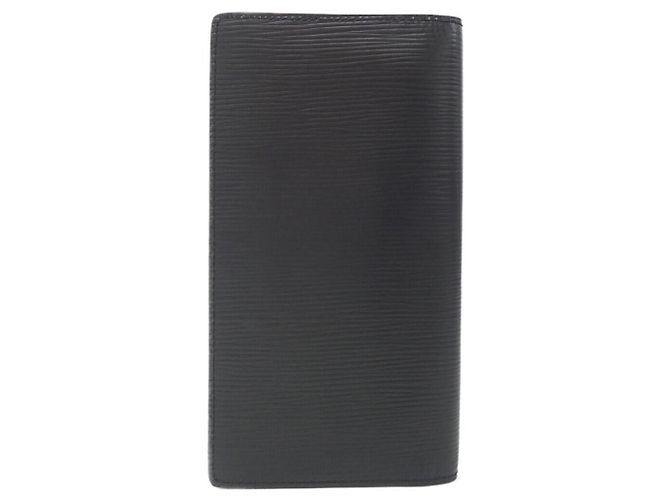 Cartera larga Louis Vuitton Epi Brazza de piel de becerro Negro - vista 2