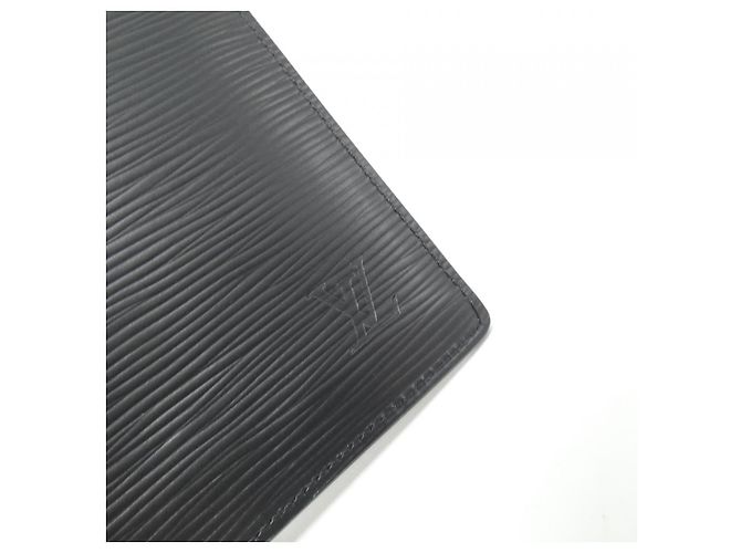 Cartera larga Louis Vuitton Epi Brazza de piel de becerro Negro - vista 3