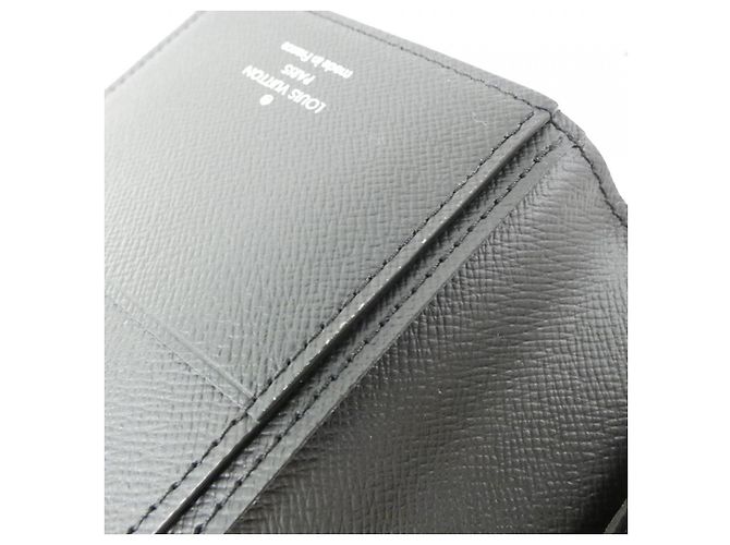 Cartera larga Louis Vuitton Epi Brazza de piel de becerro Negro - vista 6