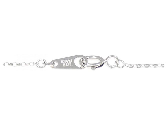 Autre Marque Collana con diamanti Au750 Argento - vista 5