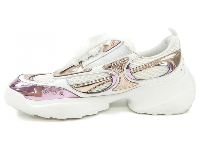 Roger Vivier Viv On The Run Leder-Sneaker Weiß - Ansicht 2